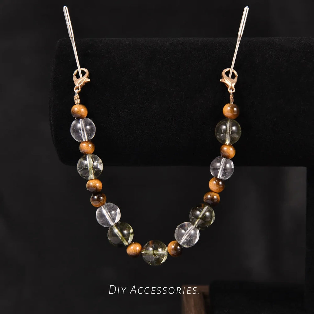 DIY Pendant Bead Strands — Olive Beads