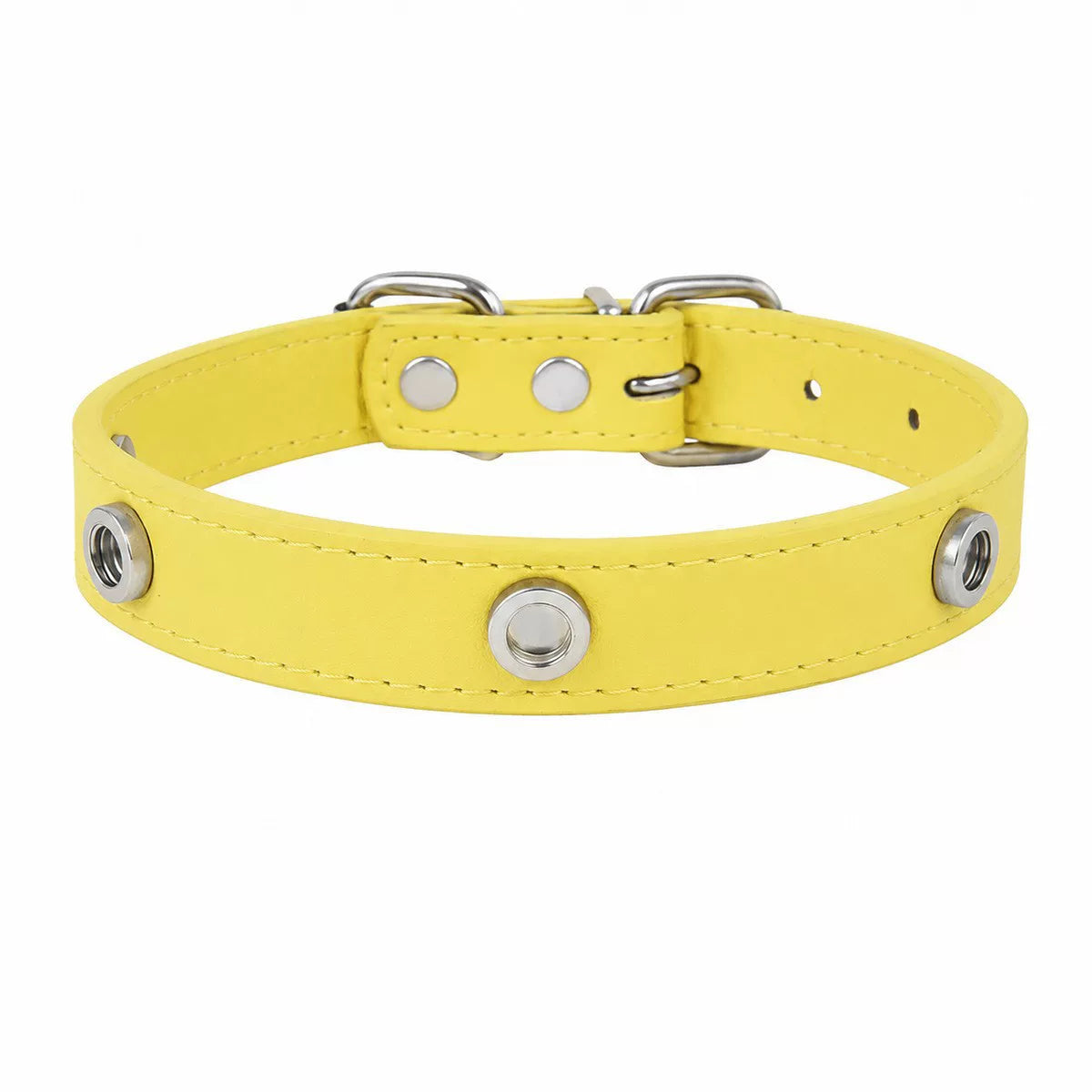 DIY Snap-on Collar Base — Amber Yellow
