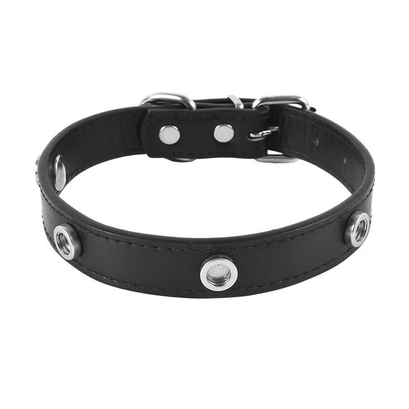 DIY Snap-on Collar Base — Onyx Black