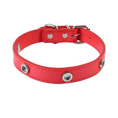 DIY Snap-on Collar Base — Watermelon Red