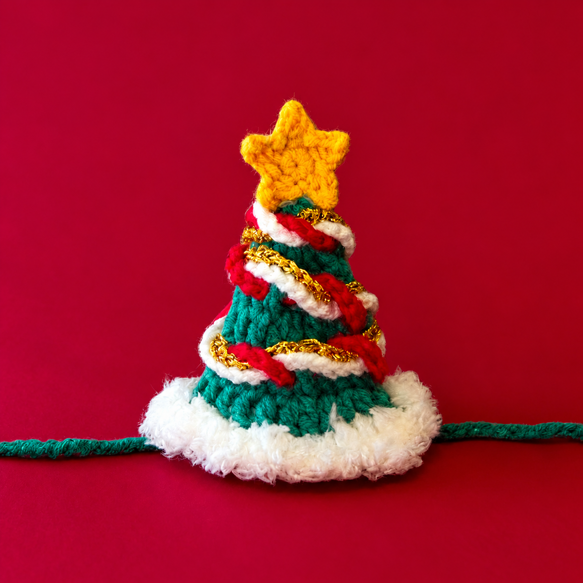 Christmas Ribbon Hat