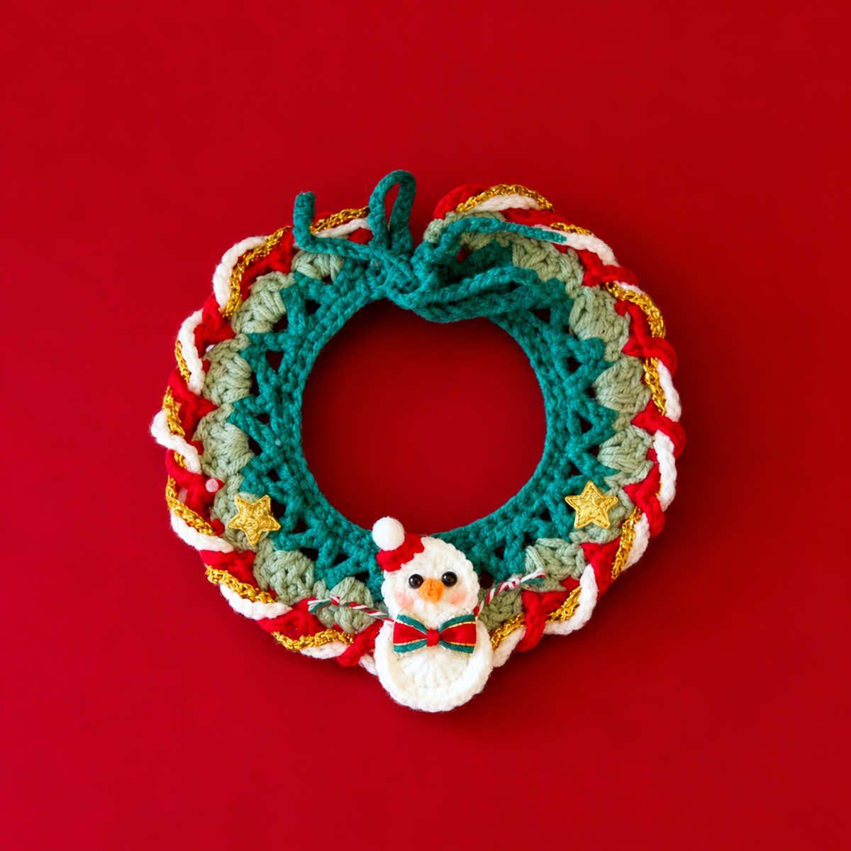 Candy Christmas Snowman