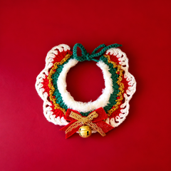 Red Velvet Bow with Bell