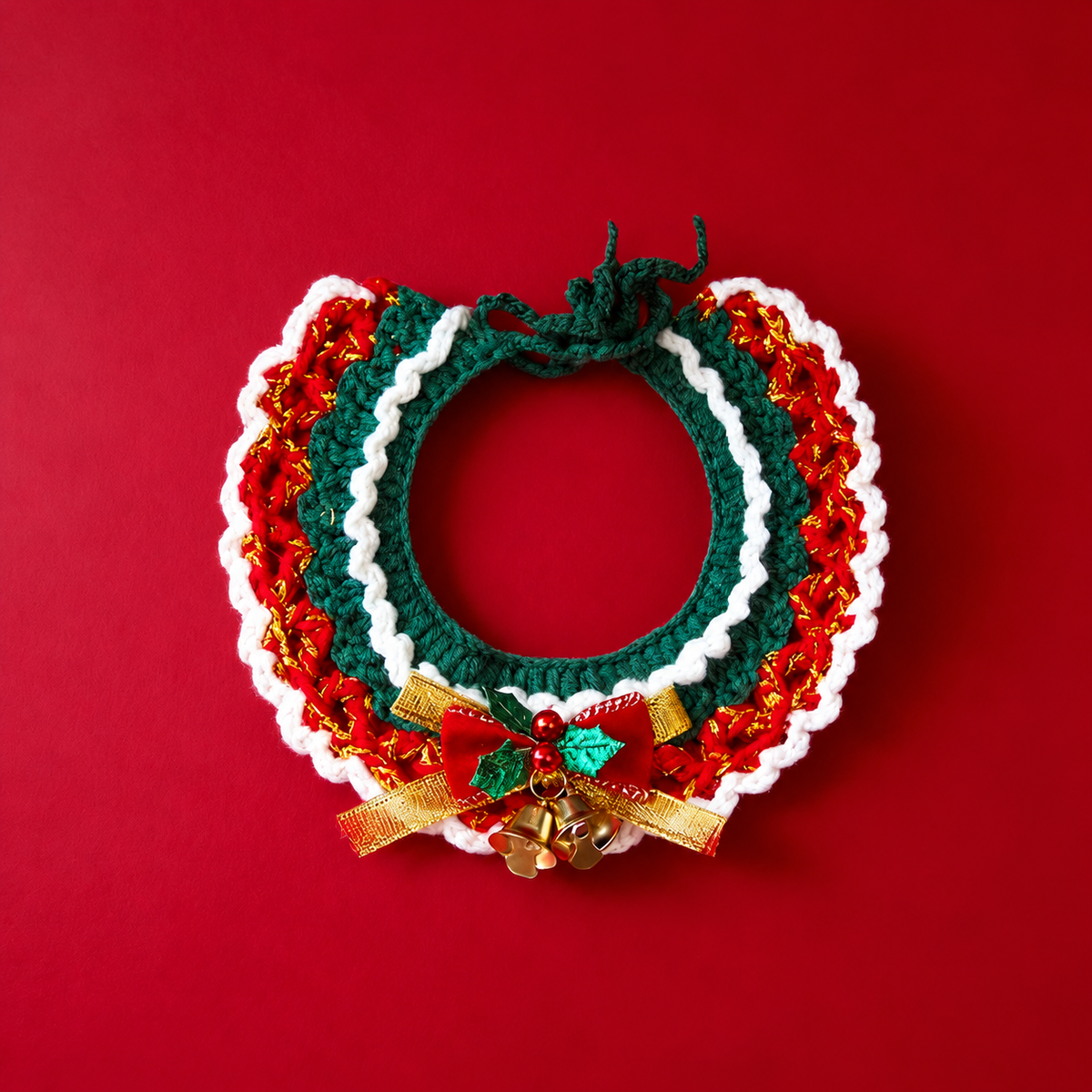 Christmas Holly Bow