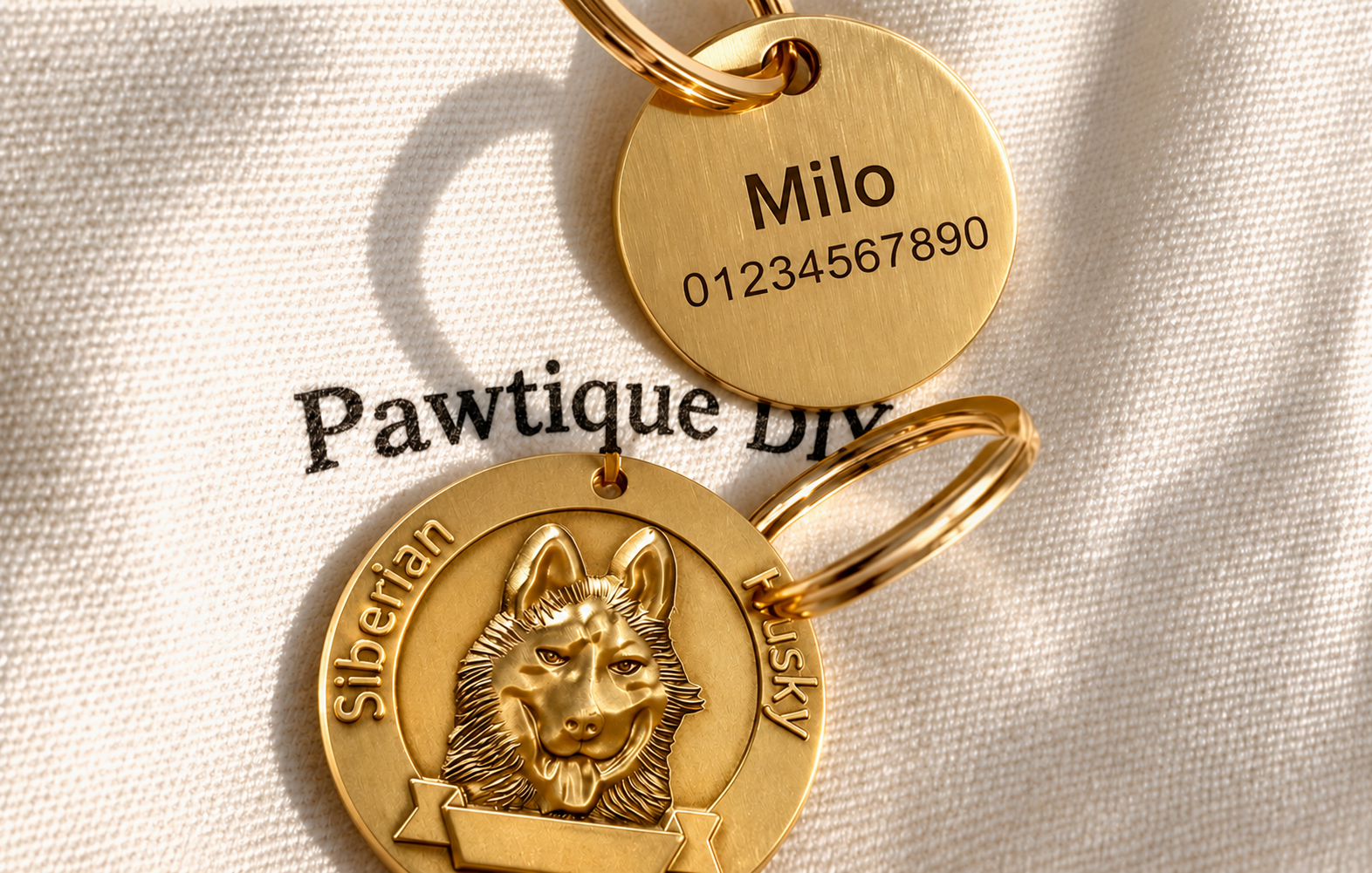 PERSONALISED NAME TAGS
